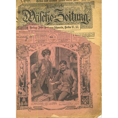 Иллюстрированная газета мод 1 Берлин январь 1910  , детская мода