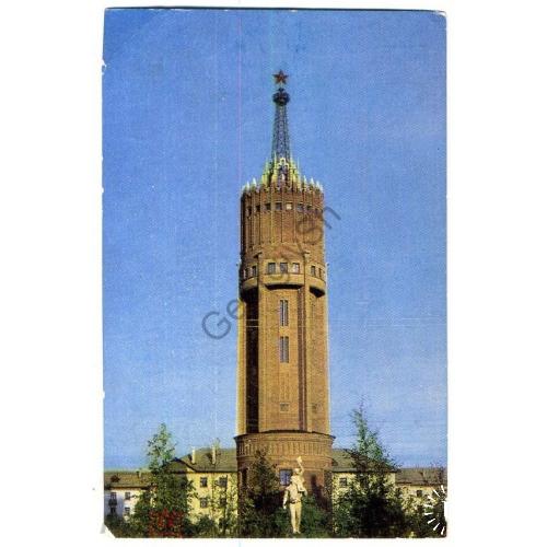 Инта Коми АССР Водонапорная башня 1970 фото Кочарян  