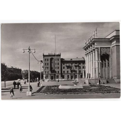 Караганда Советский проспект фото И. Сыздыкова 1964 Творческая фотостудия Союза журналистов