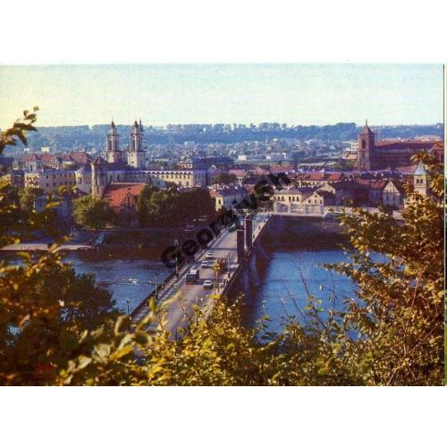 Каунас Панорама Старого города 16.10.1981 ДМПК  