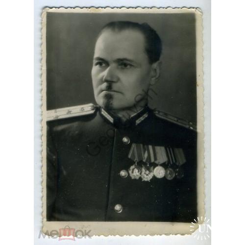 Кавалер Ордена Ленина Ржаковский Сергей Васильевич -3 фото от 1935 до 1955  / коневодство ветеринар