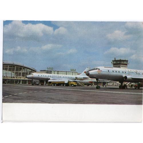 Киев Аэропорт 14.05.1969 ДМПК Airport самолет Ту
