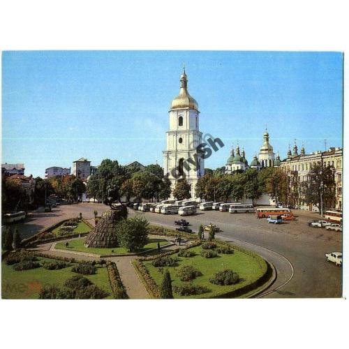 Киев Площадь Богдана Хмельницкого 09.04.1985 ДМПК  