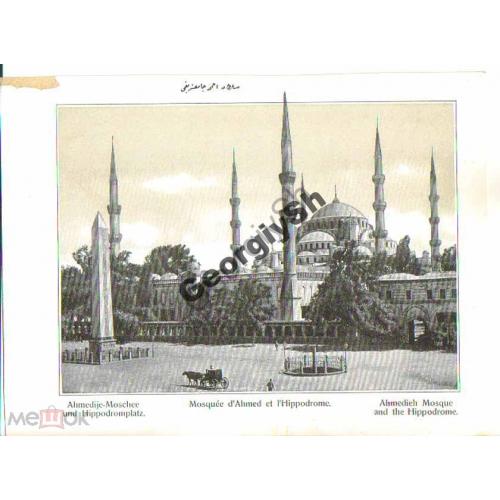 Константинополь Мечеть Ахмеда и Ипподром  