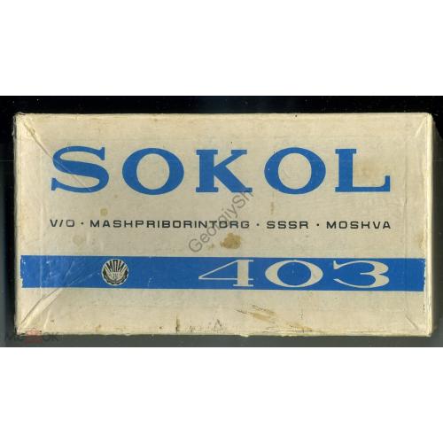 коробка от транзисторного радиоприемника Сокол-403 Sokol-403 СССР  