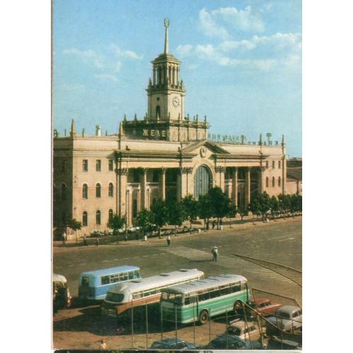 Краснодар Железнодорожный вокзал 17.06.1974 ДМПК  