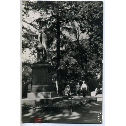 Кронштадт Памятник адмиралу Ф.Ф. Беллингсгаузену 23.05.1966 ЛиК фото Мазелева  