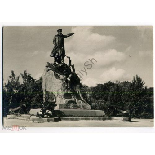 Кронштадт Памятник адмиралу С.О. Макарову 23.05.1966 ЛиК фото Мазелева  