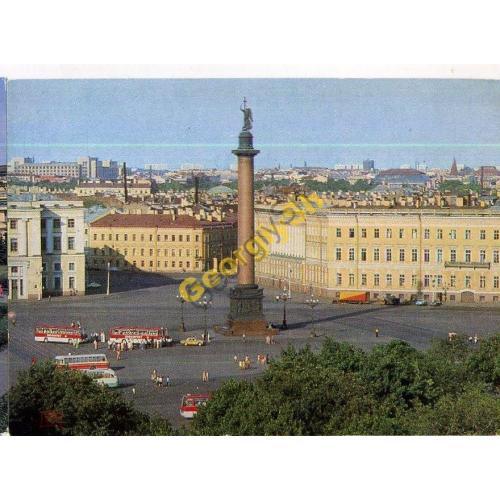 Ленинград Александровская колонна 11.02.1976 ДМПК  