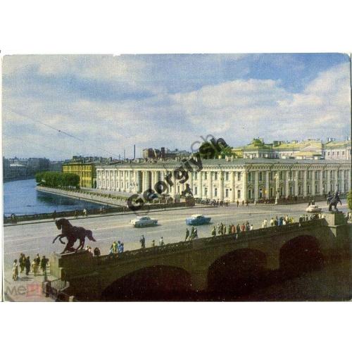 Ленинград Аничков мост 10.11.1970 ДМПК  