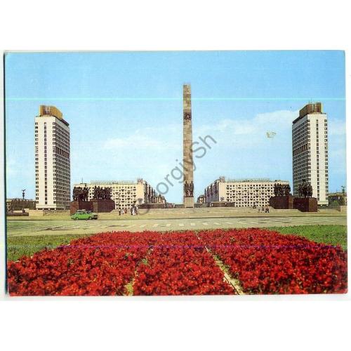 Ленинград Памятник Защитникам Ленинграда 1982 фото Германа  