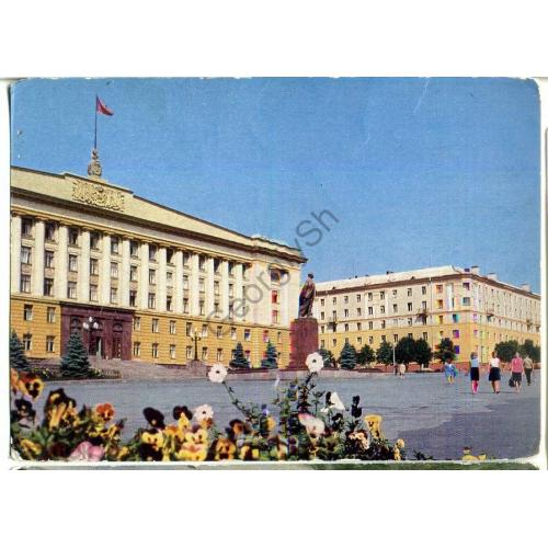 Липецк Площадь Ленина 10.01.1969 ДМПК  