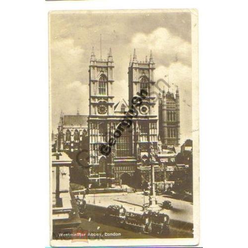 Лондон Вестминстерское аббатство Почта ВЫСТАВКИ  1929 год