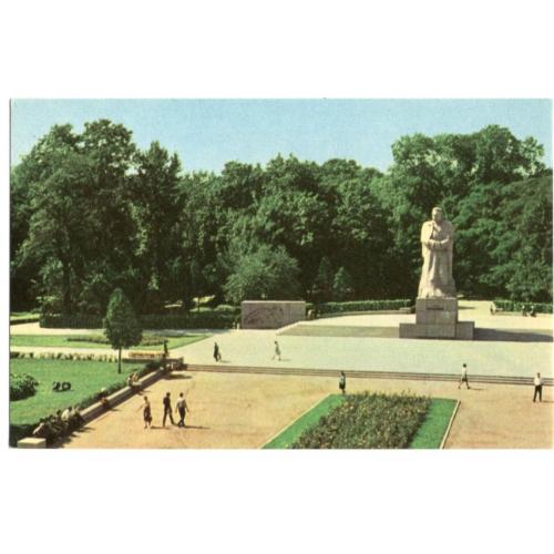 Львов Памятник И.Я. Франко 1968 фото Угринович Радянська Украина