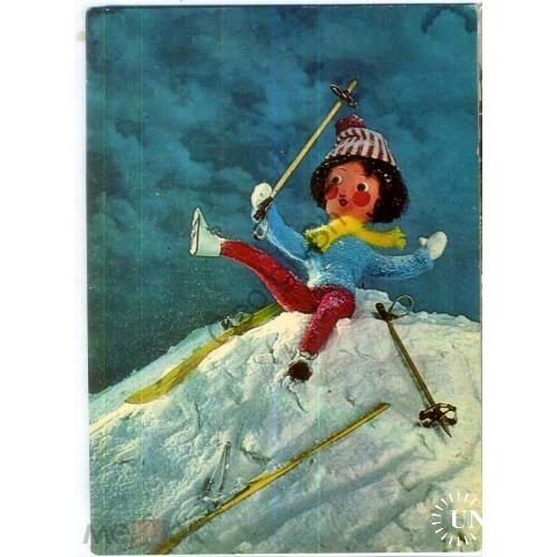 Лыжница кукла Цонев Болгария юмор  
