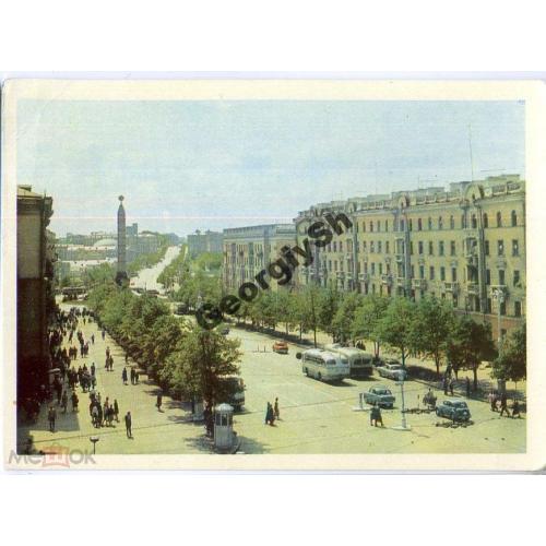 Минск Ленинский проспект 16.05.1968 ДМПК  