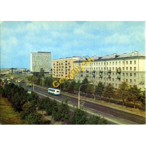Минск Партизанский проспект 1974 Ананьин  