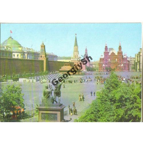 Москва Красная площадь 22.12.1978 ДМПК Минин Пожарский подписана 
