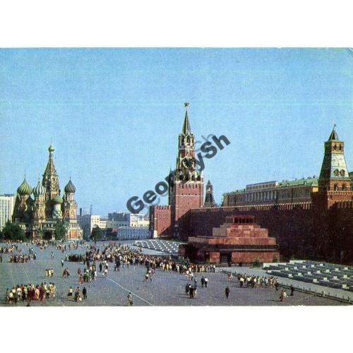 Москва Красная площадь 28.11.1975 ДМПК  