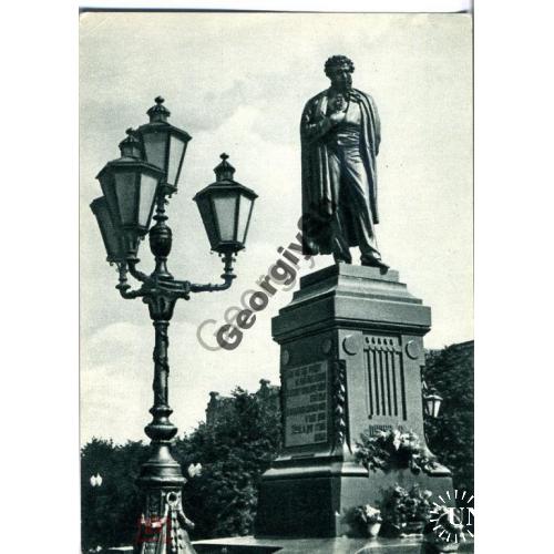 Москва памятник А.С. Пушкину 1963 ИЗОГИЗ