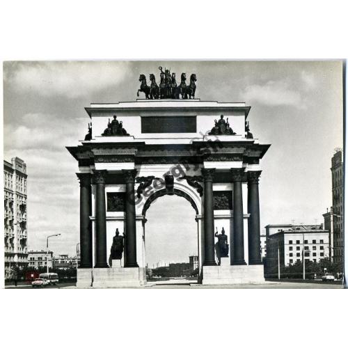 Москва Триумфальная арка 1970 фото Денисенко  