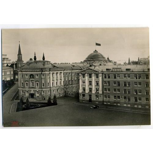     Москва Вид на здание Правительства СССР 1959 Муразов  ИЗОГИЗ