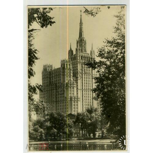  Москва Высотное здание на пл. Восстания 18.09.1956 Трест внешнего оформления Москвы  