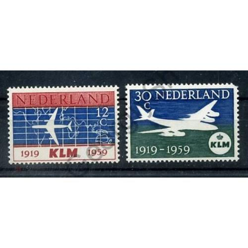 Нидерланды авиация самолеты MNH 1959  