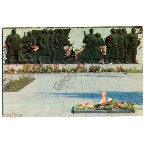 Омск мемориал Борцам, павшим за власть Советов 1971  