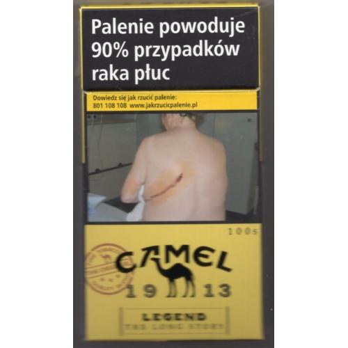 пачка из-под сигарет Camel Польша 100 мм в1