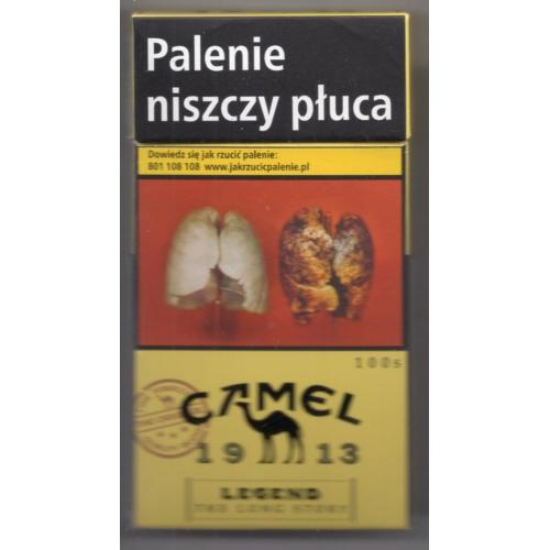 пачка из-под сигарет Camel Польша 100 мм в3