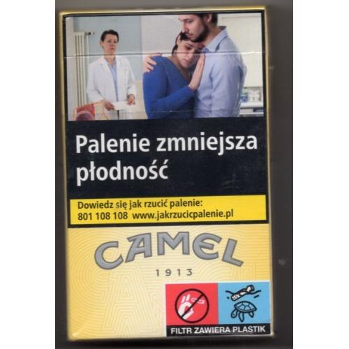пачка из-под сигарет Camel Польша 6х9 см в2