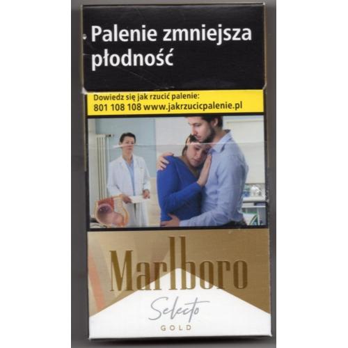 пачка из-под сигарет Marlboro Selecto Польша 5,5х10х1,2 см в3