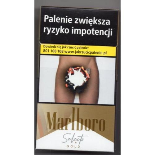 пачка из-под сигарет Marlboro Selecto Польша 5,5х10х1,2 см в5