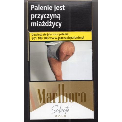 пачка из-под сигарет Marlboro Selecto Польша 5,5х10х1,2 см
