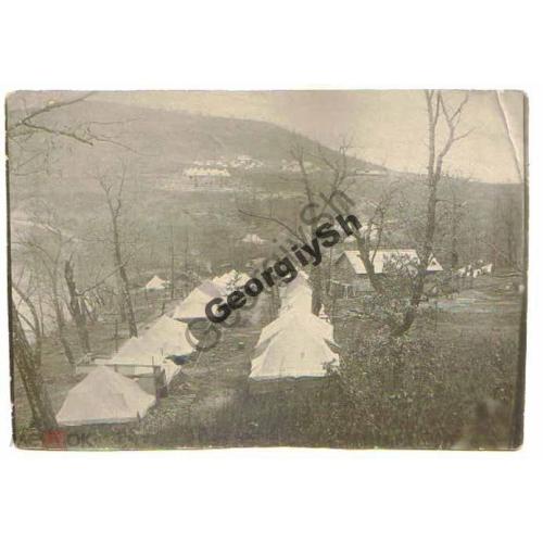 Палатки комсостава. Лагерь на берегу р.Биры 1934  