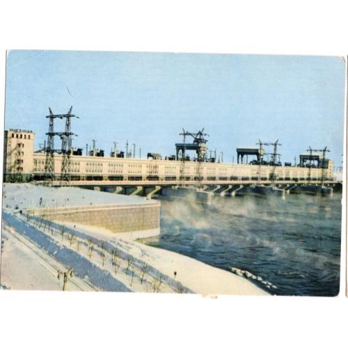 Пермь Камская ГЭС 13.06.1966 фото Л. Харламова в23-01