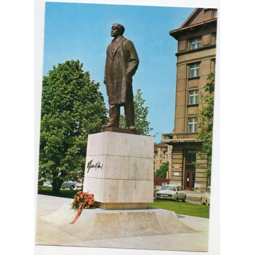 Прага Памятник В.И. Ленину Press-Foto CTK 