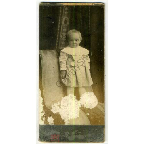   Ребенок на кресле кабинет-фото Харьков Старосельский 7,5х16,3 см  