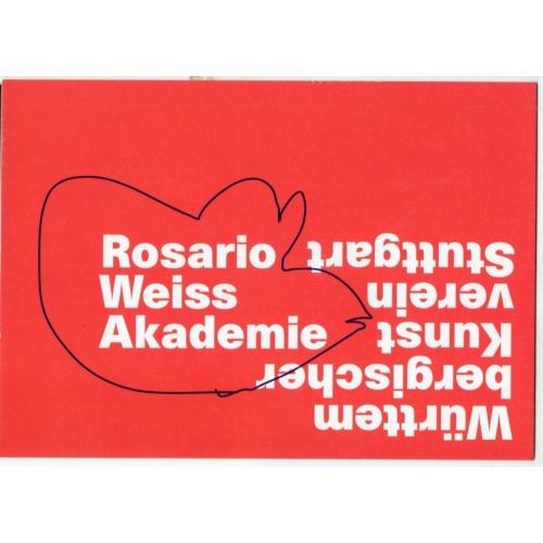 рекламная карточка Rosario Weiss Akademie Германия Штутгарт