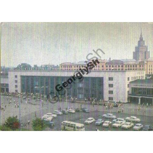 Рига Центральный вокзал 12.04.1974  ДМПК