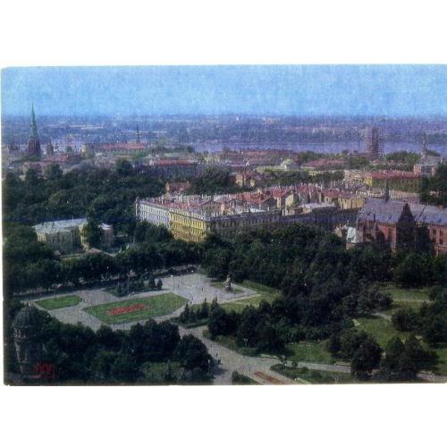 Рига Панорама города 21.01.1977 ДМПК в6-5  