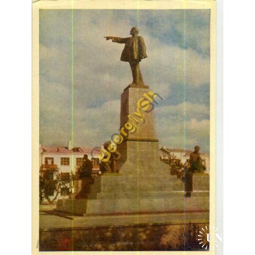 Севастополь Памятник В.И. Ленину 29.01.1962 фото Бакман  