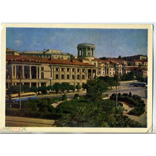 Севастополь Площадь Революции 29.01.1962 Бакман в8-1  