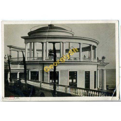 Сочи Морской вокзал у Новой Мацесты 1936 Союзфото  
