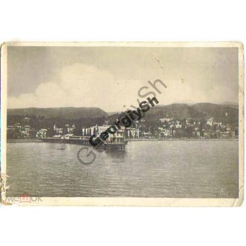Сухум. Общий вид на город с моря 1934 г ф. Сысоев  Союзфото