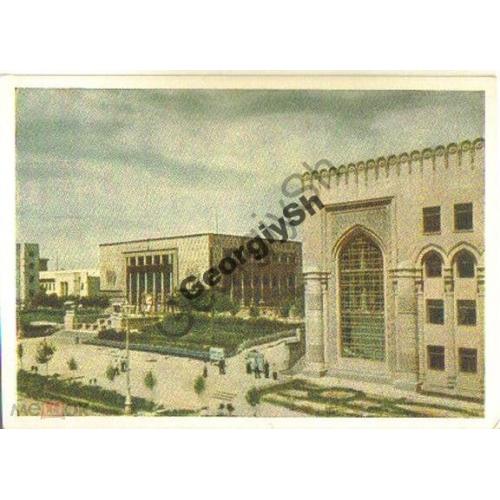 Ташкент Улица Навои Кинотеатр Родина 15.10.1953  