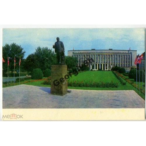Ужгород Памятник В.И. Ленину фото Минделя  