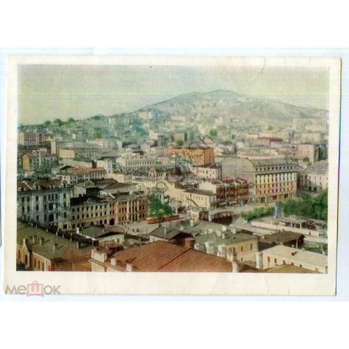   Вид на город Владивосток фото Фридлянд 1957 ИЗОГИЗ  