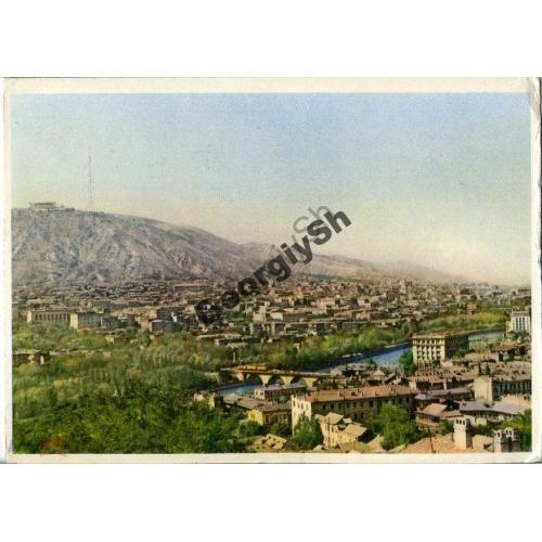 Вид на Тбилиси 13.03.1959 ДМПК фото Ярина  